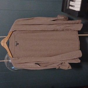 Brown Express cardigan sweater